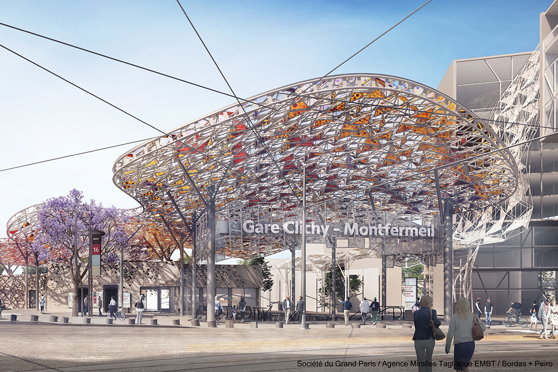 Lea Ceramics for new stations in Paris